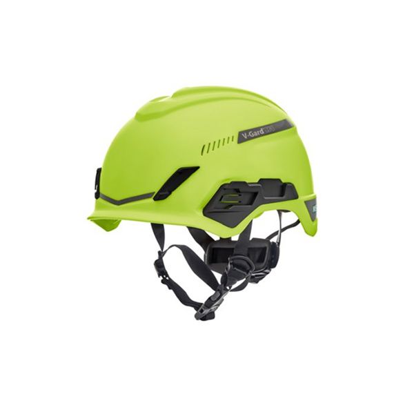 Skyddshjälm MSA V-Gard H1 ventilerad Gul Hi-Viz