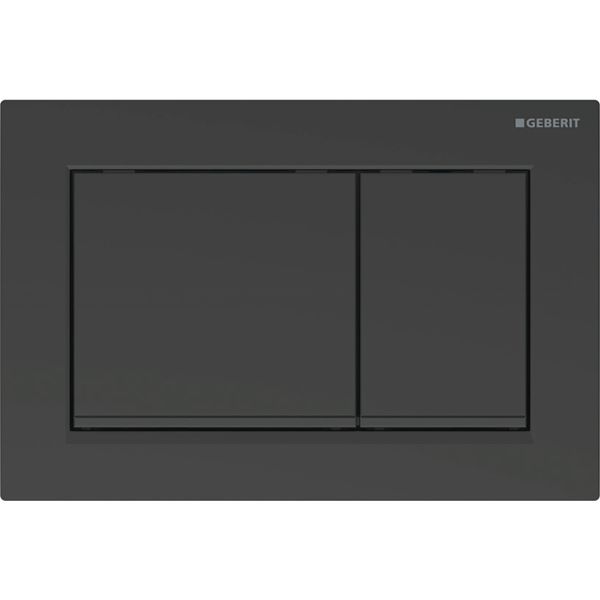 Spyleplate Geberit Imega 20 115.080.16.1 matt svart 