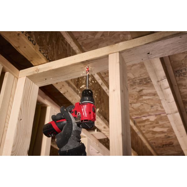 Borrskruvdragare Milwaukee BLDDRC-202C med batteri och laddare 