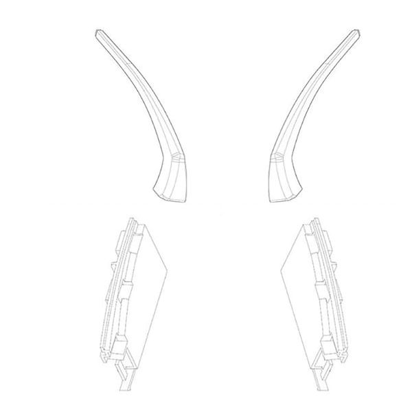 Kantlist Franke 133.0298.006 vit Vit