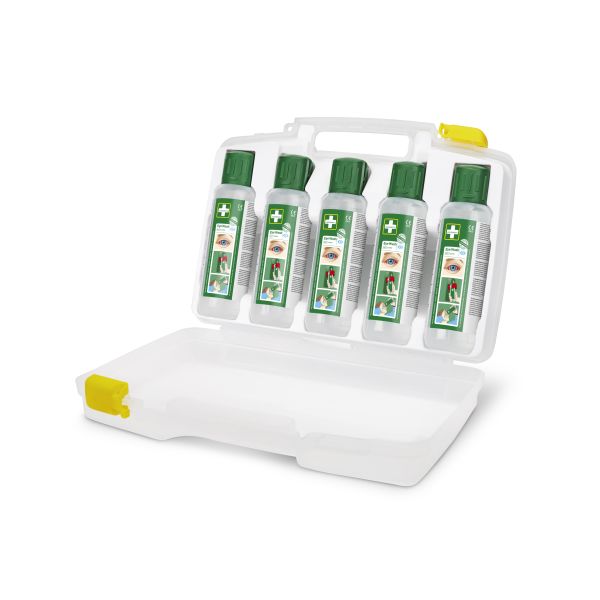 Øjenvask Cederroth 51011042 5 x 500 ml, med pose 