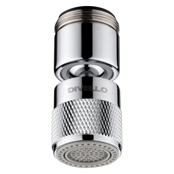 Stråleopsamler Divello Inno M22/24 M22/24, fuld gennemstrømning Krom