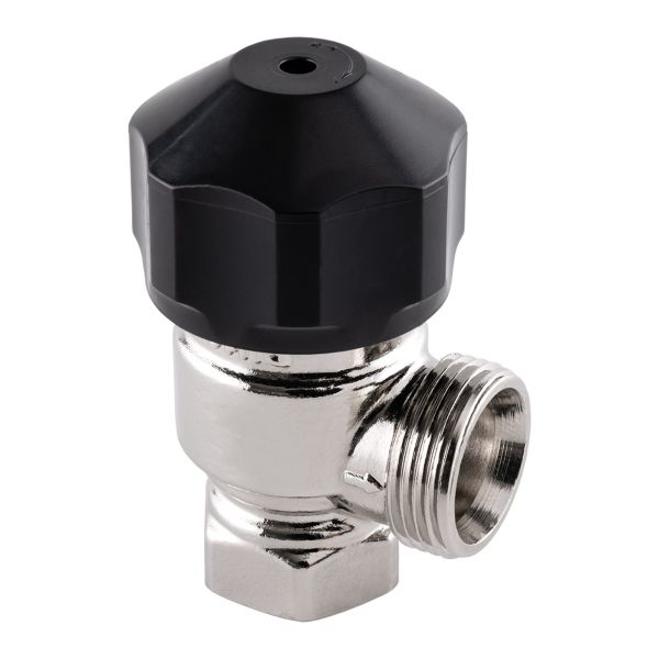 Termostaattiventtiili Divello Exact kulma DN10