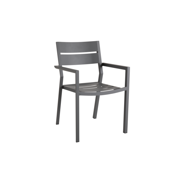 Karmstol Brafab Delia antracit, 6-pack Antracit