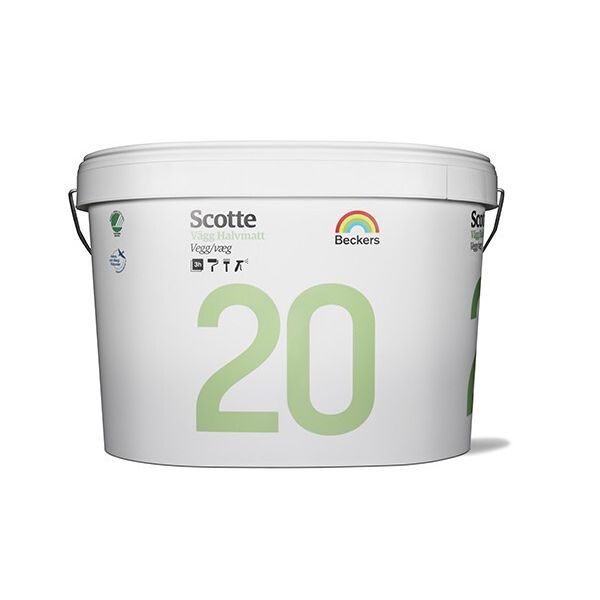 Väggfärg Beckers Scotte 20 halvmatt