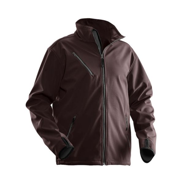 Softshelljacka Jobman 1201 brun 4XL