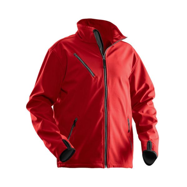 Softshelljakke Jobman 1201 rød XS