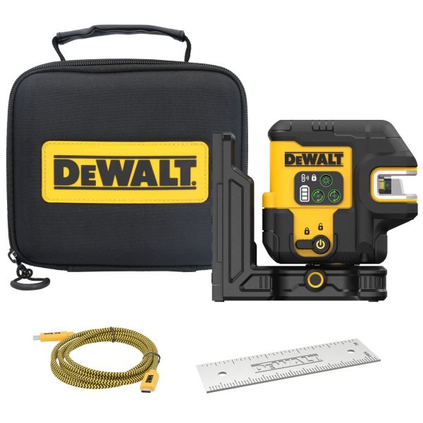 Korslaser Dewalt DCLE14251GB-XJ med grön laser 