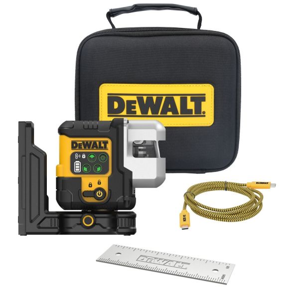 Krydslaser Dewalt DCLE14301GB-XJ med grøn laser 