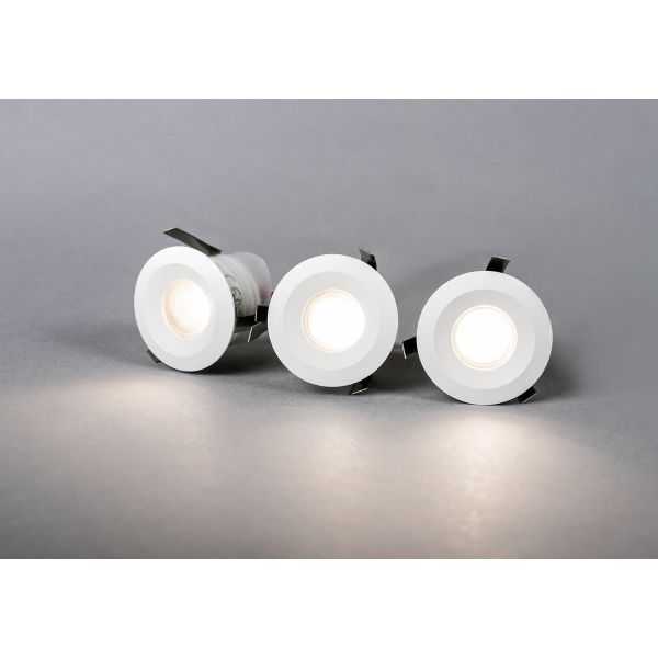 Downlight Hide-a-Lite Core Smart Outdoor hvit, 3000 K, 3-pakk 