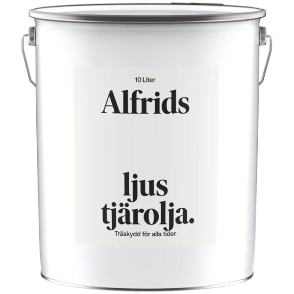 Tjärolja Alfrids Produkter V430018 ljusbrun 10 l