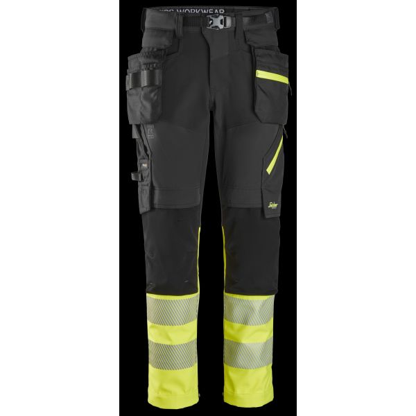 Midjebukse Snickers Workwear 6935 gul/svart 44
