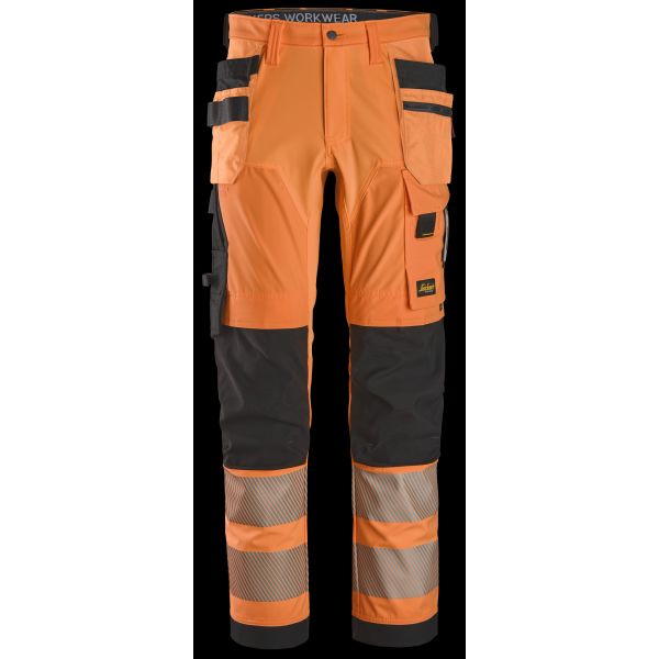 Midjebyxa Snickers Workwear 6232 orange/svart Orange/Svart 44