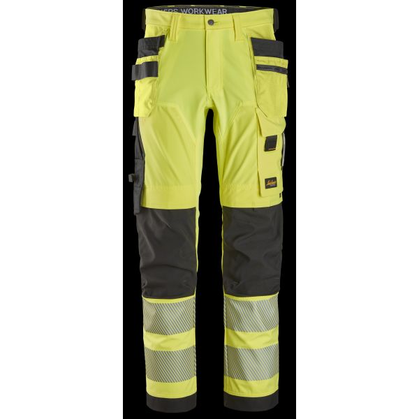 Midjebukse Snickers Workwear 6232 gul/svart Gul/Svart 44