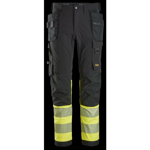 Midjebyxa Snickers Workwear 6231 svart/gul Svart/Gul 46