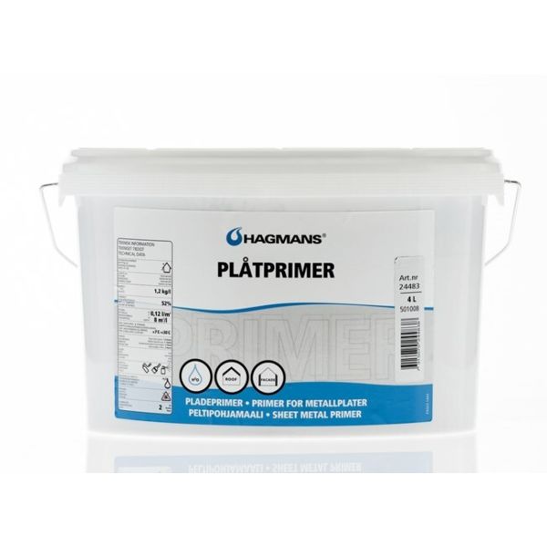 Plåtprimer Hagmans HA24483  4 l