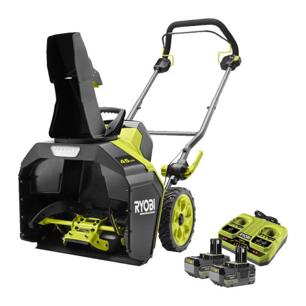Snöslunga Ryobi RY18STX45A-240 med batteri och laddare 