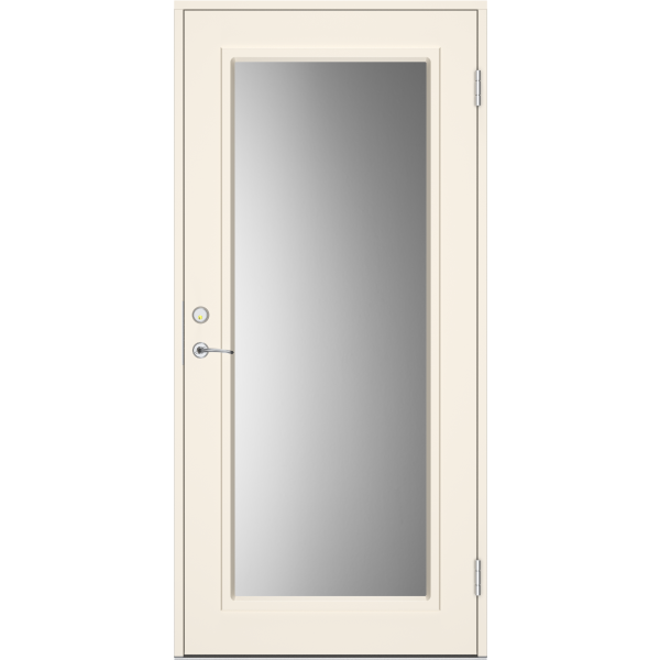 Ytterdörr Swedoor Saimaa vit (S 0502-Y) 888x1980 mm Vänster Vit (NCS S 0502-Y)