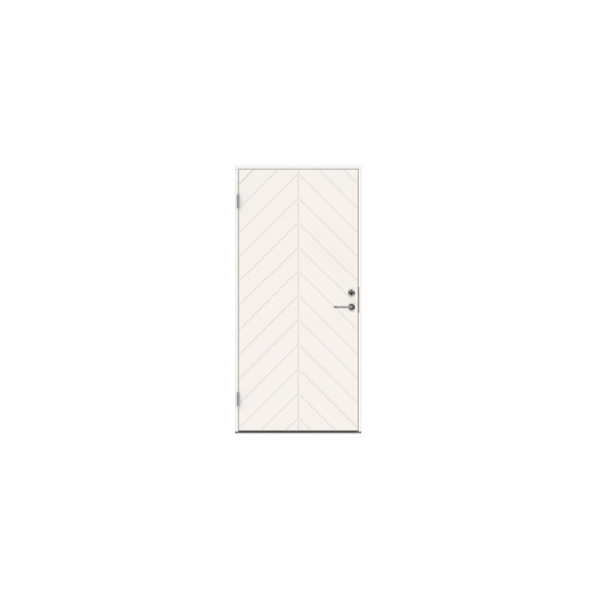 Ytterdörr Swedoor P-1300 vit (S 0502-Y) 888x1980 mm Vänster Vit (S 0502-Y)