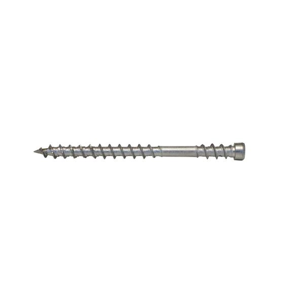 Terrasseskrue MFT 500301 4,8 mm, TX15, syrefast A4, C5 4,8 x 75 mm, pakke med 200