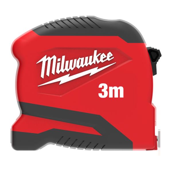 Måttband Milwaukee Compact Slim Extra tunn och lätt 3 m - 19 mm