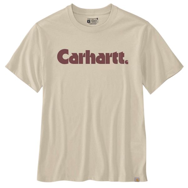 T-paita Carhartt Lightweight Logo Graphic  Valkoinen M