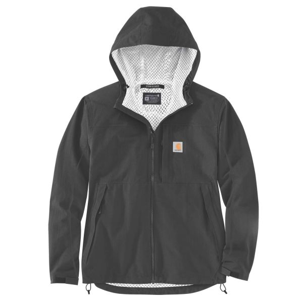 Skaljakke Carhartt 105751N04-S vandafvisende, letter bevægelse og beskytter mod vind Sort S