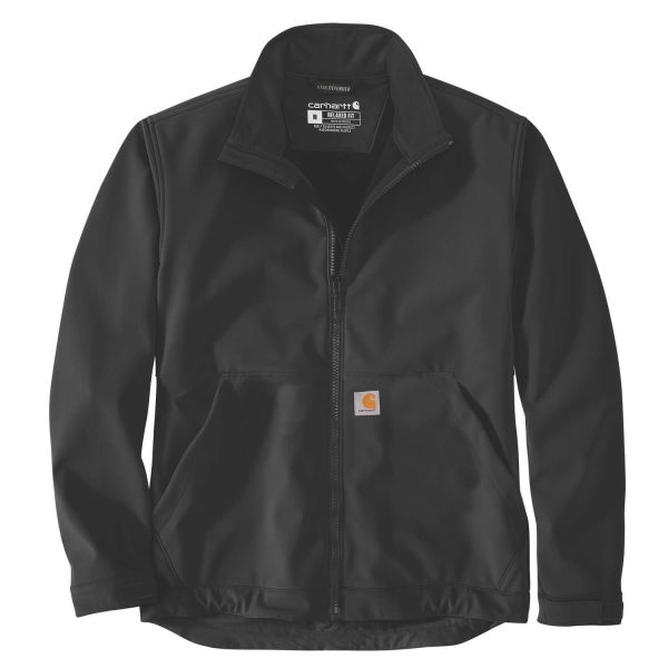 Softshell-takki Carhartt 106438N04-S vettä hylkivä ja tuulenpitävä, Rugged Flex™ Musta S