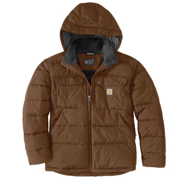 Jakke Carhartt 107082RDK-M vejrbestandig, slidstærk, varmende og let rød M