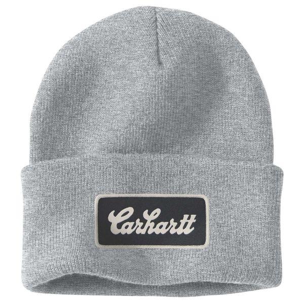 Pipo Carhartt Knit Cuffed Script Patch Beanie  