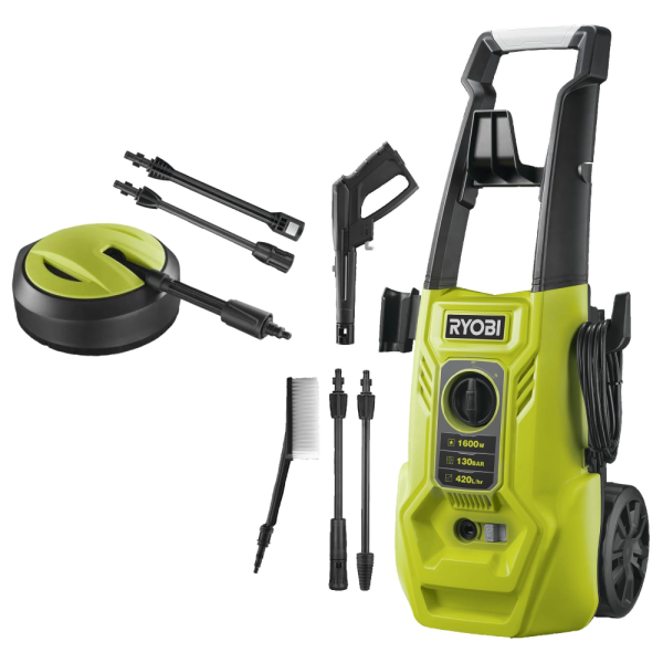 Rengöringspaket Ryobi RY130PWA+RAC772  