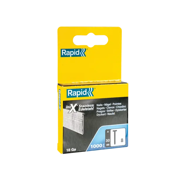 Dyckert Rapid Nr 8 ruostumaton 30 mm, 1000 kpl:n pakkaus
