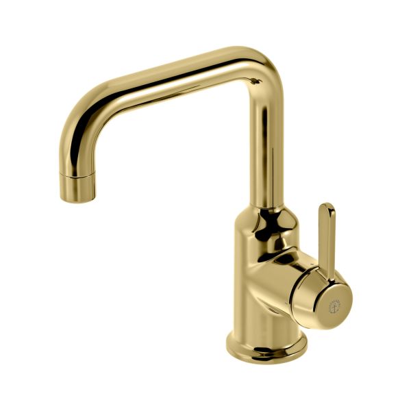 Vaskbatteri Gustavsberg Ducentic GB4121705119 poleret messing, 1-huls 