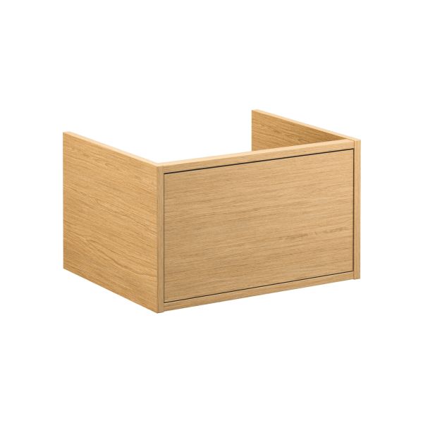 Ducentic -allaskaappi Gustavsberg Ducentic GB71DCVU60AR00 vaalea tammiviilu, 60 cm, 1 laatikko Vaalea tammiviilu 60 cm 1 laatikko