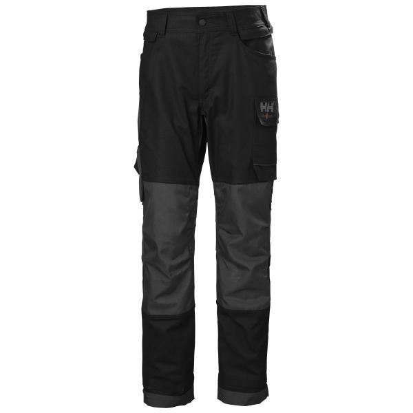 Arbejdsbukser Helly Hansen Workwear Oxford 2.0 77360-999 sort/grå Sort/grå C48