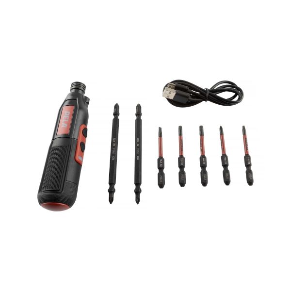 Skruvdragare PELA 554150 3,6 V, med USB-laddare 