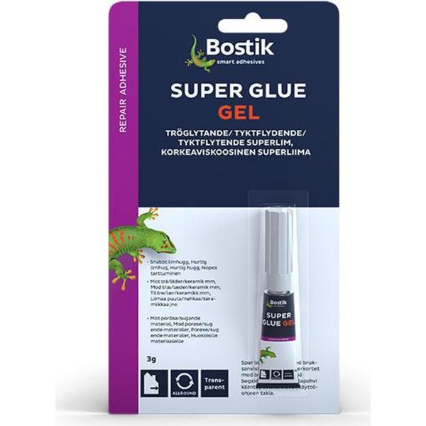 Superlim Bostik Super Glue Gel 3 g 