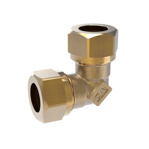 Puserruskulmaliitin Gustavsberg FG0342400 90° 54x54 mm