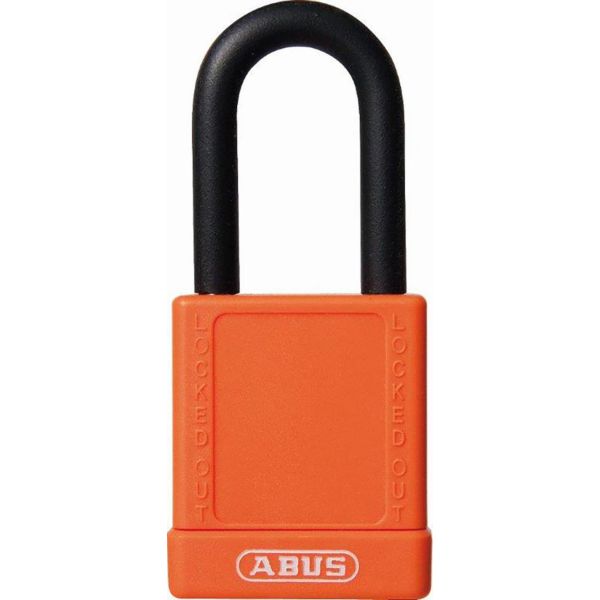Hengelås ABUS 74/40 90 x 38 mm, dobbel låsing Oransje