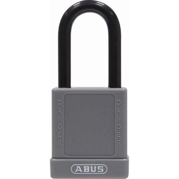 Hengelås ABUS 74/40 90 x 38 mm, dobbel låsing Grå