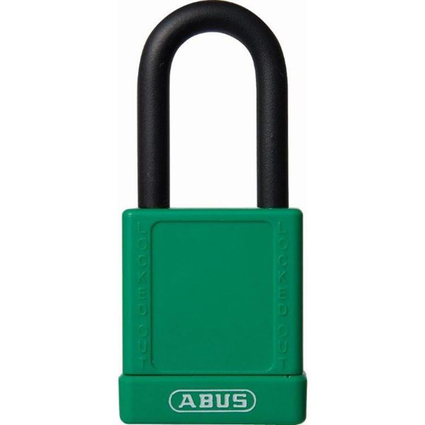 Hengelås ABUS 74/40 90 x 38 mm, dobbel låsing Grønn