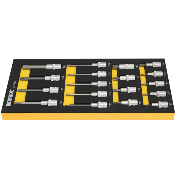 Bithylsesæt Ironside 103833 1/2" hylser 