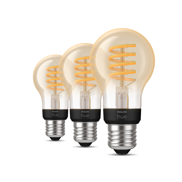 Ljuskälla Philips Hue 929002477504 3-pack, 7W, A60, 2200-4500K, E27, 550L 