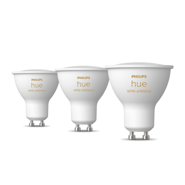 Ljuskälla Philips Hue Huewca 929003666703 3-pack, vit 