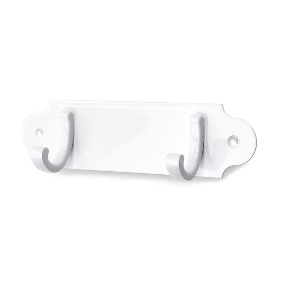 Håndklehenger Habo 1803 45 mm, aluminium Hvitlakkert