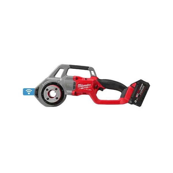 M18 FUEL™ -kierteityskone Milwaukee FPT114-802CA akun ja laturin kanssa 