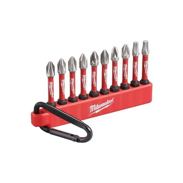 SHOCKWAVE™ -ruuvauskärkisarja Milwaukee 4932492939 10 osaa 