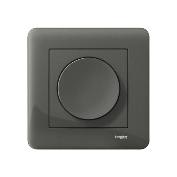 Dimmer Schneider Electric Exxact LED 4-400 W universal, 4-400 W Svart