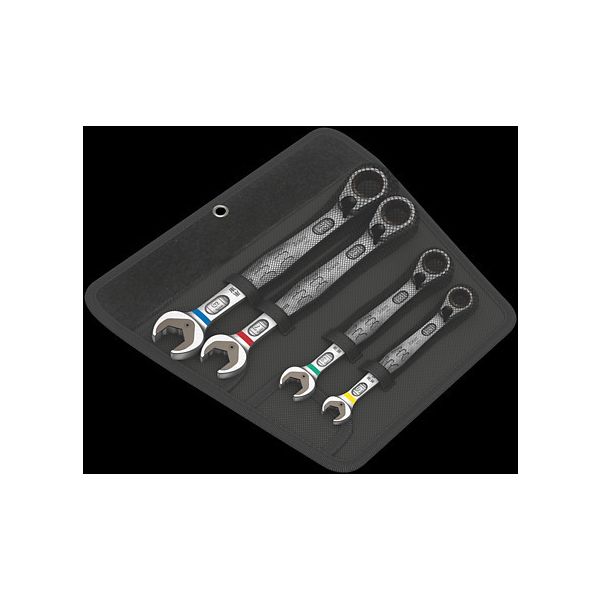 Ring-skraldenøglesæt Wera Joker Switch 020090 4 dele 