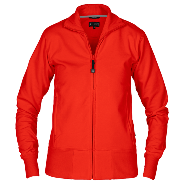 Tröja Texstar WC04 med dragkedja, röd Röd XS